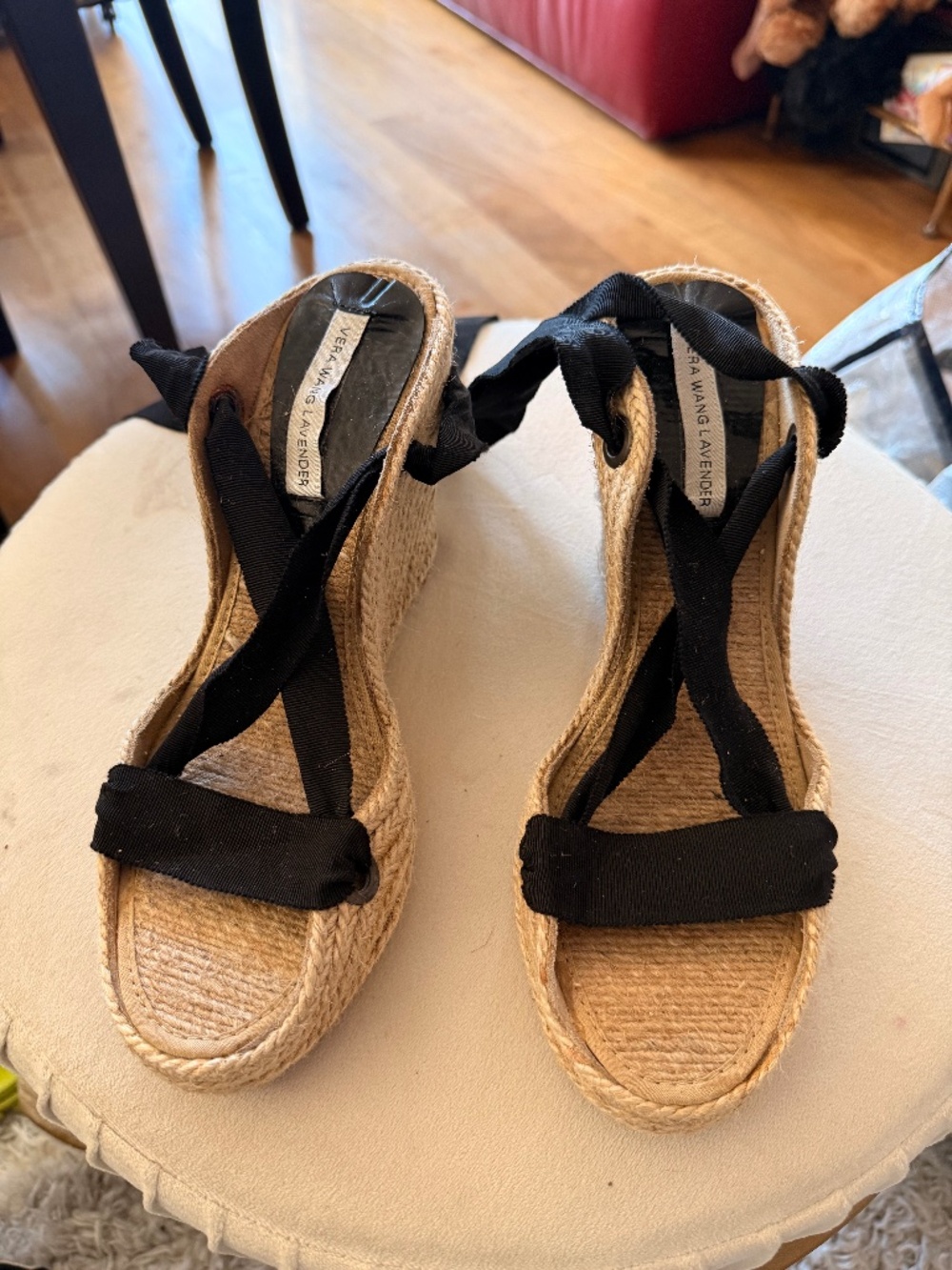 Espadrille wedge Sandals Vera wang lavender label